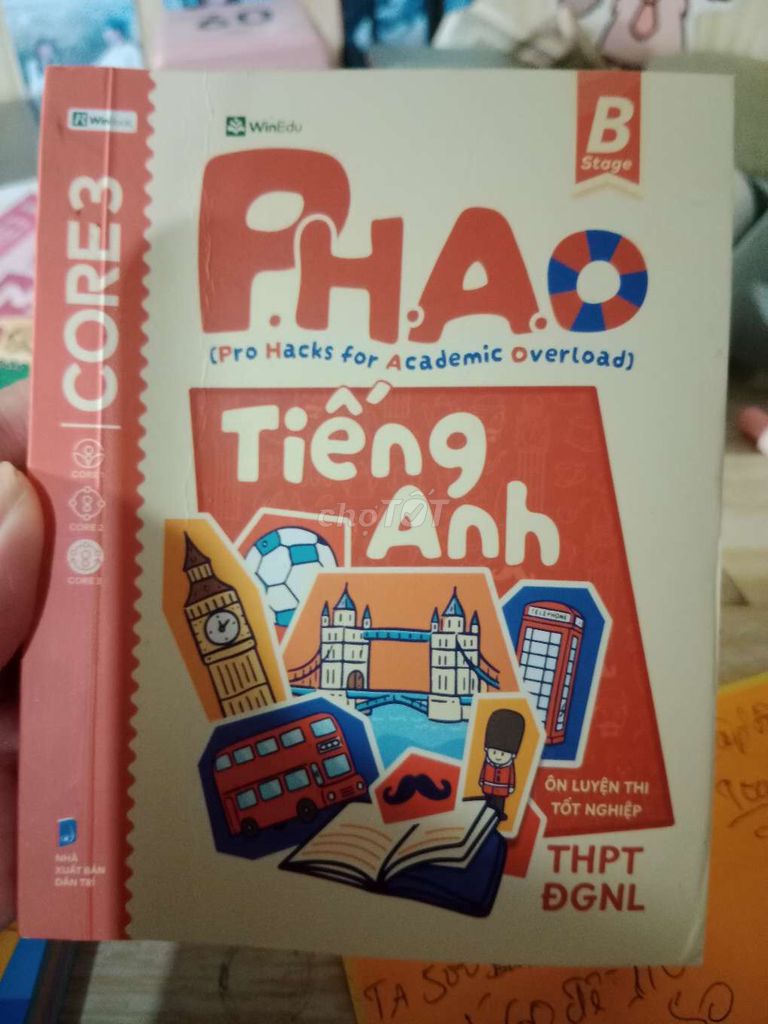 Sách Phao Tiếng Anh Ôn luyện thi tốt nghiệp. Mua bán Sách tại Thành phố Ngã Bảy Hậu Giang được đăng bởi Nguyễn Thị Ngọc Yến  hình 1