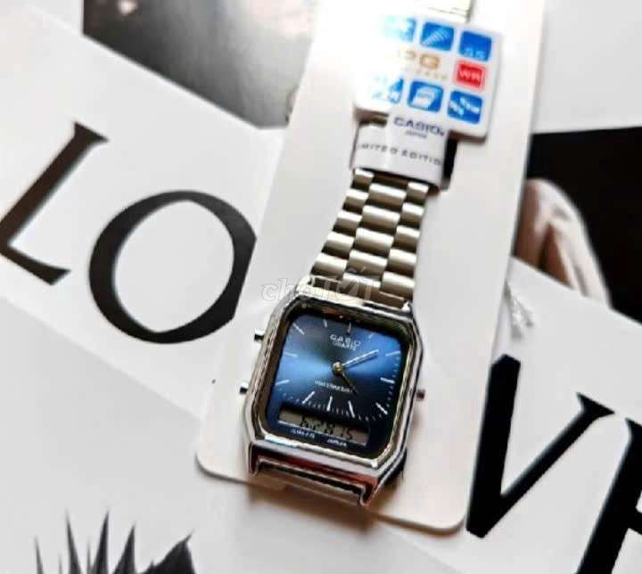 Casio Vintage Unisex Bạc, Vàng hồng. Mua bán Đồng hồ tại Quận 12 Tp Hồ Chí Minh được đăng bởi Minh Quân Phạm hình 1