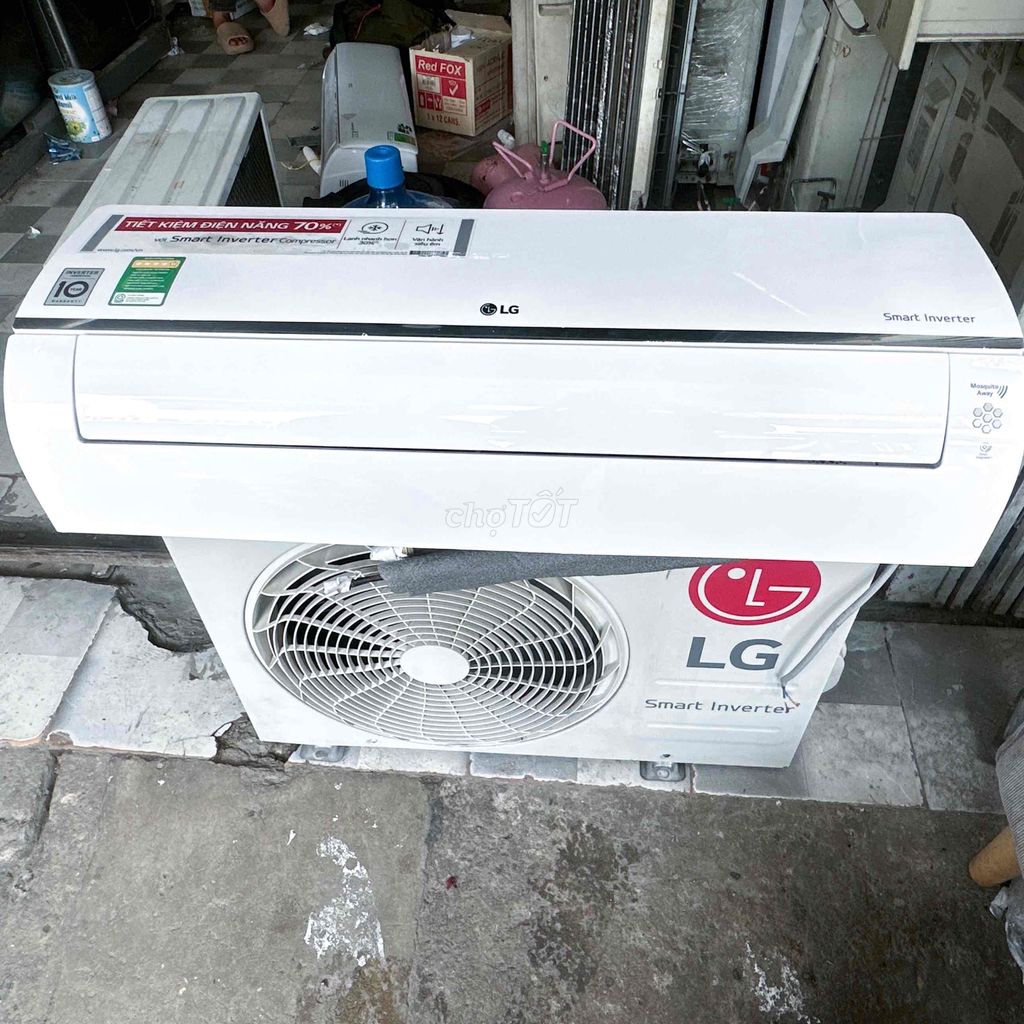 Máy lạnh LG 1,5hp inverter tiết kiệm điện bao lắp