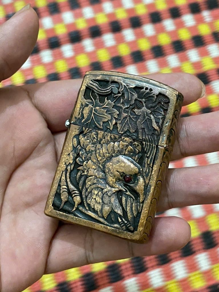 Bật lửa COPPER JAPAN đồng đỏ đúc, ZIPPO.