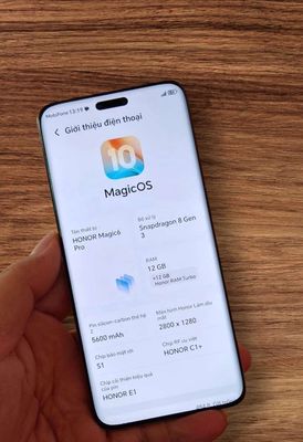 Honor Magic6 Pro 512GB Xanh lá Snapdragon 8 Gen 3