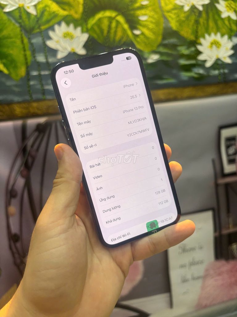 iPhone 13 Pro 128GB Xám full zin full chức năng . Mua bán Điện thoại tại Quận Bắc Từ Liêm Hà Nội được đăng bởi Cửa hàng Bính Táo hình 1