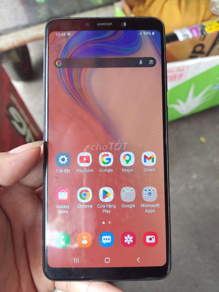 Samsung A9 6GB/128GB Xanh. Mua bán Điện thoại tại Quận Tân Phú Tp Hồ Chí Minh được đăng bởi phạm văn  hình 1