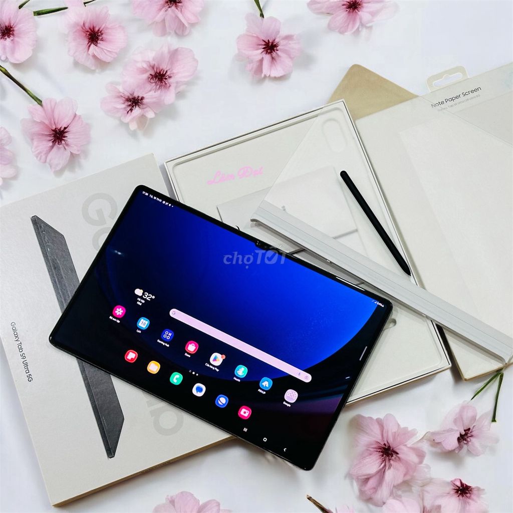 Tab S9Ultra 5G 256GB có Care+ kèm NotePaper Screen