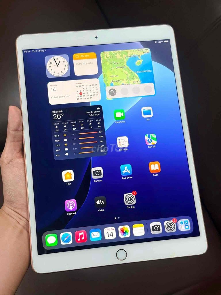 Apple iPad Air 3 Wifi/4G 64GB Trắng. Mua bán Máy tính bảng tại Huyện Châu Thành Bến Tre được đăng bởi Ipad Bến Tre hình 1