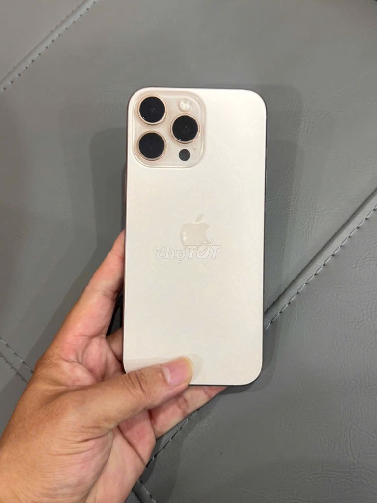 iPhone 16 Pro Max 256GB Gold quốc tế mỹ giá rẻ. Mua bán Điện thoại tại Quận Hoàng Mai Hà Nội được đăng bởi Đồ Giá Rẻ hình 1