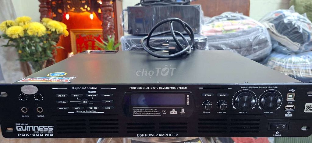 Bộ khuếch đại Guinness PDX-900 MB Đen. Mua bán Tivi, Âm thanh tại Quận 3 Tp Hồ Chí Minh được đăng bởi Nguyễn Thành Long hình 1