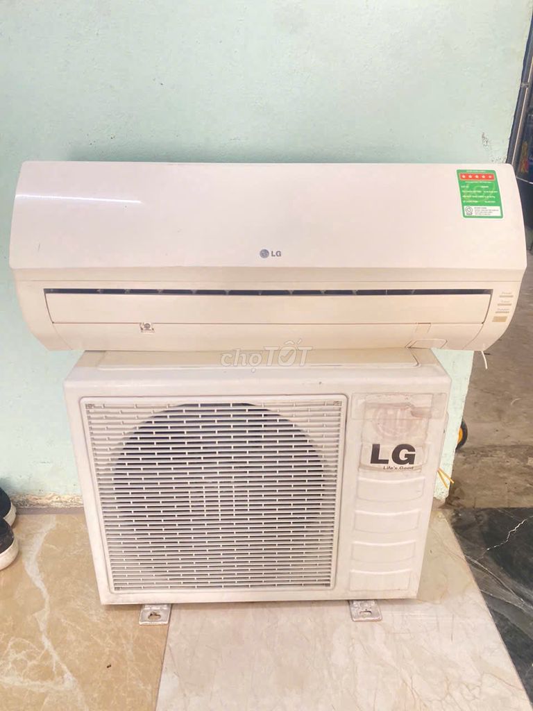 THANH LÝ BỘ MÁY LẠNH LG 1HP CÒN MỚI LẮM CHỈ 2,3 TR