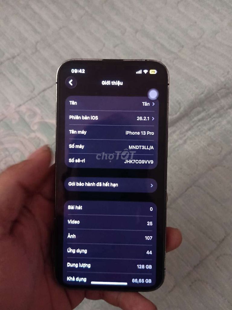 iPhone 13 Pro 128GB Xanh rêu. Mua bán Điện thoại tại Quận 12 Tp Hồ Chí Minh được đăng bởi Tân hình 1