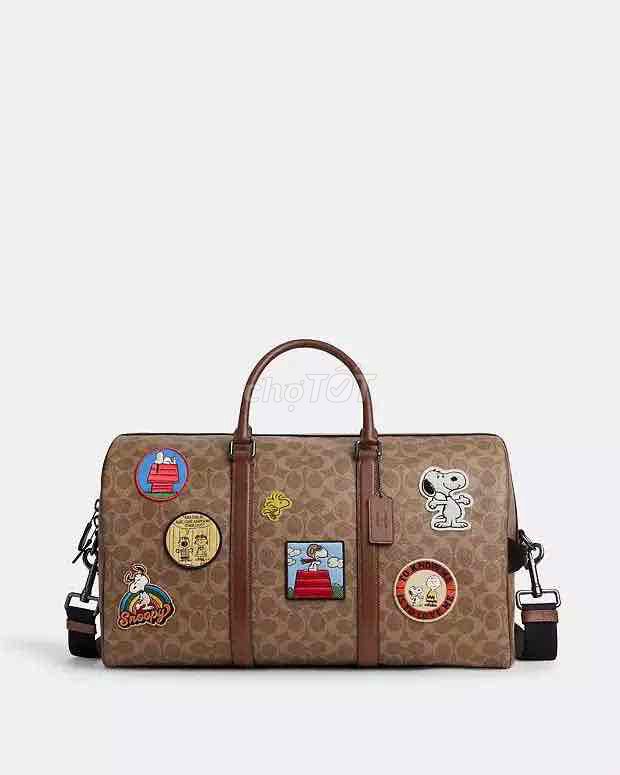 Túi du lịch Co::ach Peanuts Bag. Mua bán Túi xách tại Quận 11 Tp Hồ Chí Minh được đăng bởi SHOP TÚI COACH NAM  hình 1