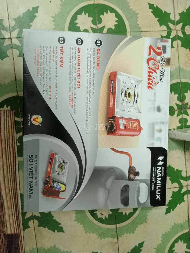 BẾP GAS MINI 2 CHIỀU NAMILUX+TẶNG 1 GẤU BÔNG . Mua bán Bếp, lò, đồ điện nhà bếp tại Quận 5 Tp Hồ Chí Minh được đăng bởi thanh thuy hình 1