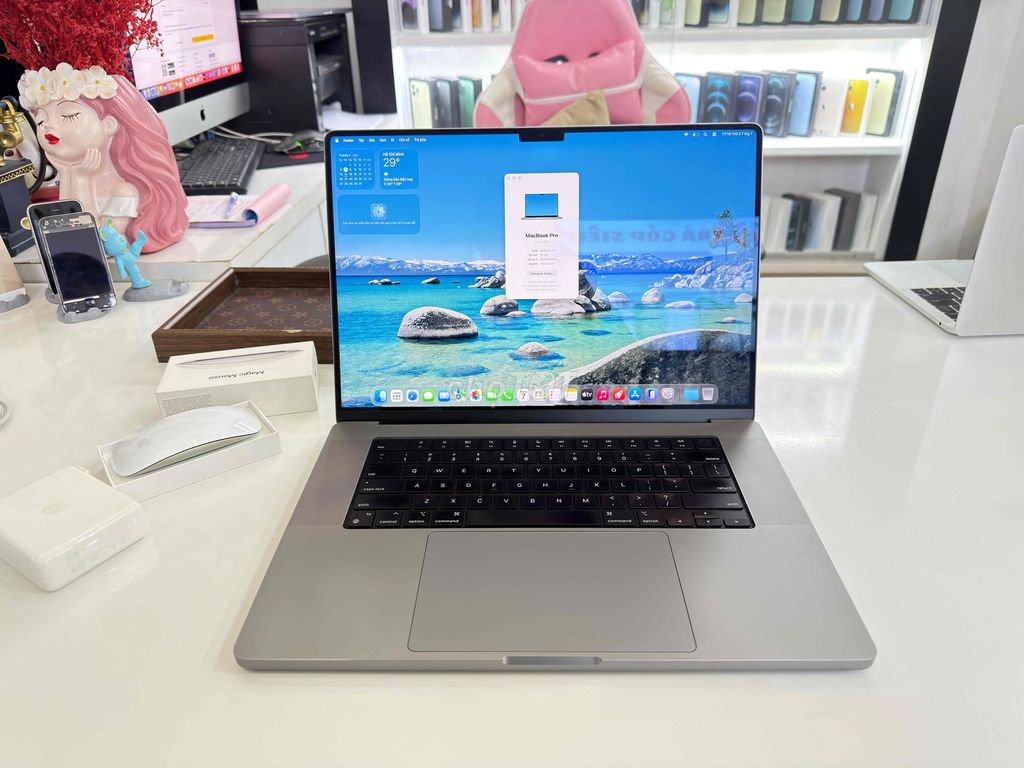 MacBook Pro 16 M1 Pro 16GB/1TB Xám 98.5%-Góp-Thu. Mua bán Laptop tại Quận 7 Tp Hồ Chí Minh được đăng bởi Hoàng Hiệp Mobile hình 1