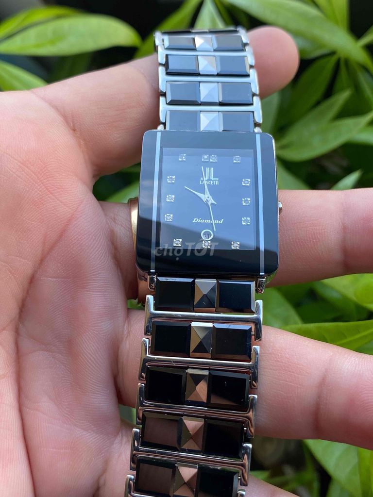 Lancetti LT-16803 Nam Đen bạc. Mua bán Đồng hồ tại Quận Tân Phú Tp Hồ Chí Minh được đăng bởi đồng hồ si tuyển  hình 1
