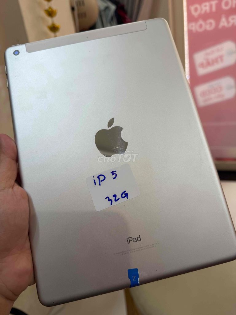 Apple iPad Gen 5 Wifi + 4G 32GB zin all giá cực ok. Mua bán Máy tính bảng tại Quận Bình Tân Tp Hồ Chí Minh được đăng bởi Shop phố smartphone 2 hình 1