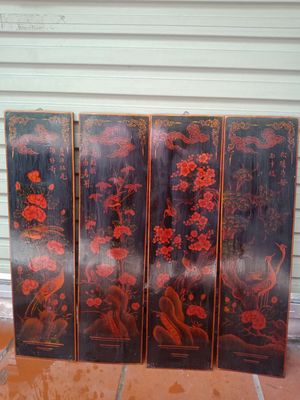 Tranh tứ quý sơn mài chuẩn cổ. Mua bán Đồ sưu tầm, đồ cổ tại Quận Hà Đông Hà Nội được đăng bởi Đồ cũ sưu tầm hà nội