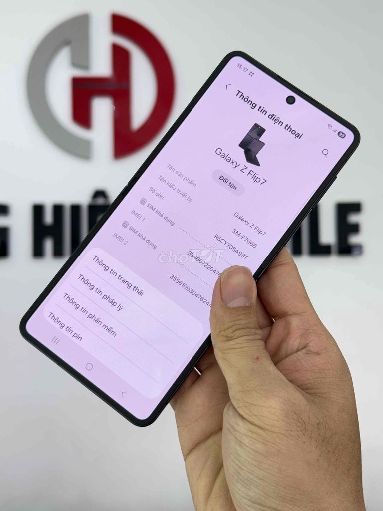 Z FLIP7 12GB/256GB ĐEN CBH10/26 FULLBOX-GÓP-THU. Mua bán Điện thoại tại Quận 7 Tp Hồ Chí Minh được đăng bởi Hoàng Hiệp Mobile hình 4