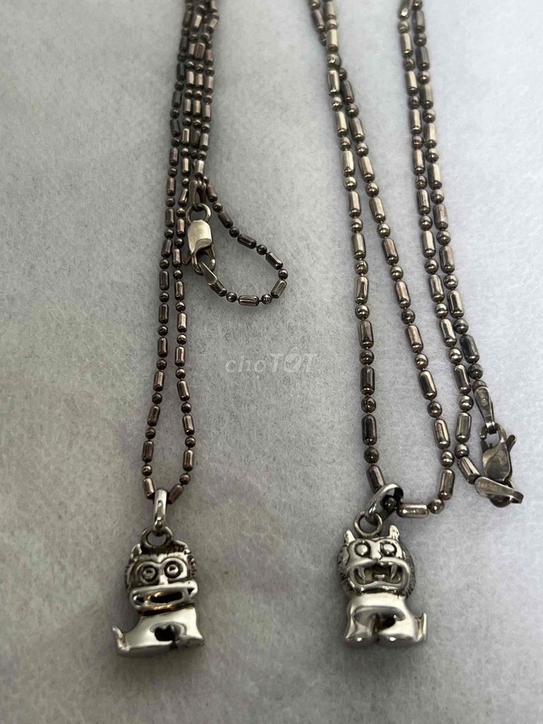2 Dây chuyền Bạc Italy 925 Unisex. Mua bán Phụ kiện thời trang khác tại Quận 8 Tp Hồ Chí Minh được đăng bởi Anh dũng hình 1