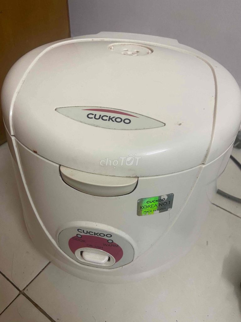 Cuckoo Nồi cơm điện Trắng Hàn Quốc. Mua bán Bếp, lò, đồ điện nhà bếp tại Thành phố Thủ Đức Tp Hồ Chí Minh được đăng bởi Le thien minh hình 1