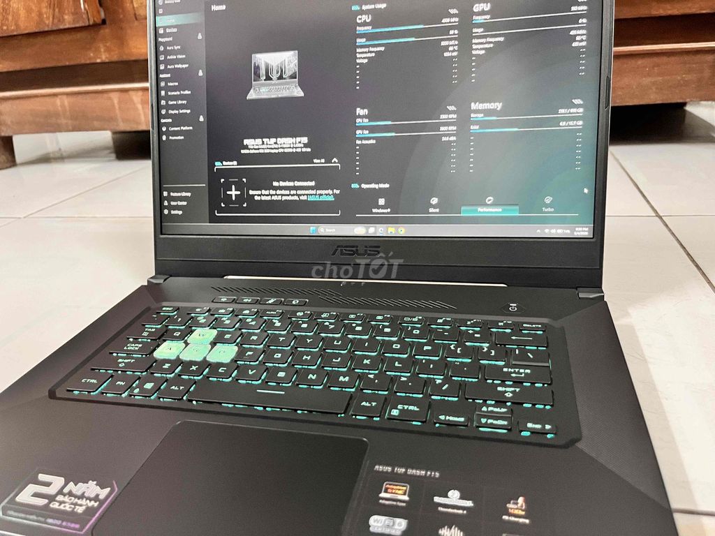 ASUS TUF Dash F15 i5-11300H 16GB/ 1TB/ RTX 3050. Mua bán Laptop tại Quận 7 Tp Hồ Chí Minh được đăng bởi H T hình 1
