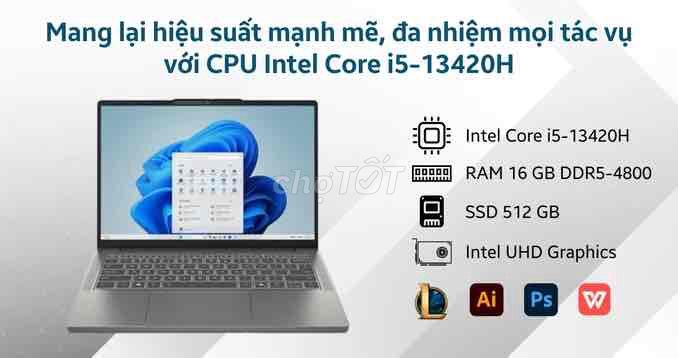 Laptop Lenovo IdeaPad Slim 3 mới tinh ít sử dụng. Mua bán Laptop tại Thành phố Thủ Đức Tp Hồ Chí Minh được đăng bởi NGUYỄN THANH hình 1