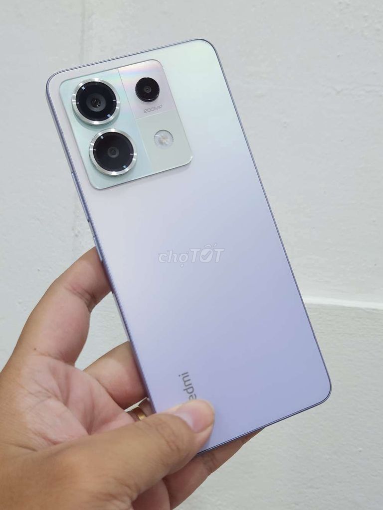  Redmi Note 13 Pro 5G Tím 12/256GB 98%. Mua bán Điện thoại tại Quận Hoàng Mai Hà Nội được đăng bởi Nguyễn Ngọc Huy hình 1