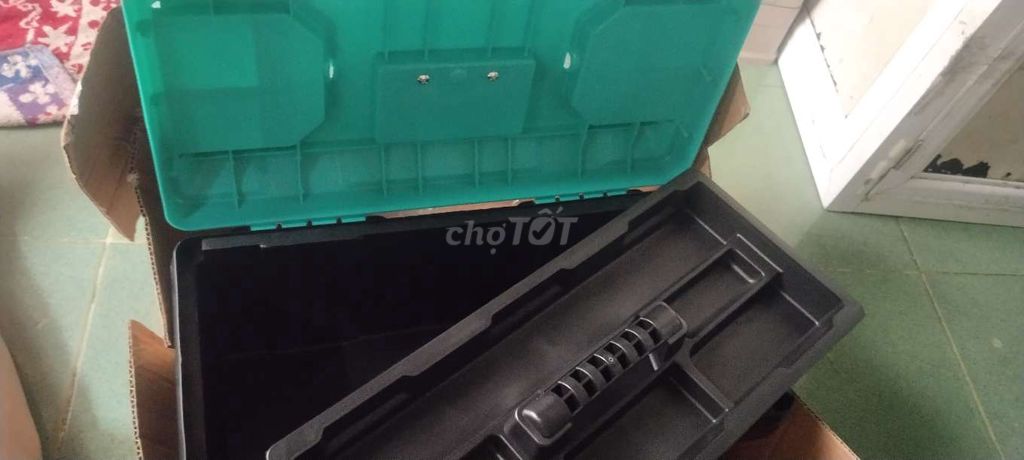 Thùng đựng đồ nghề Nhựa Xanh Đen Mới. Mua bán Nội thất, đồ gia dụng khác tại Quận Tân Phú Tp Hồ Chí Minh được đăng bởi Thy Nguyen hình 1