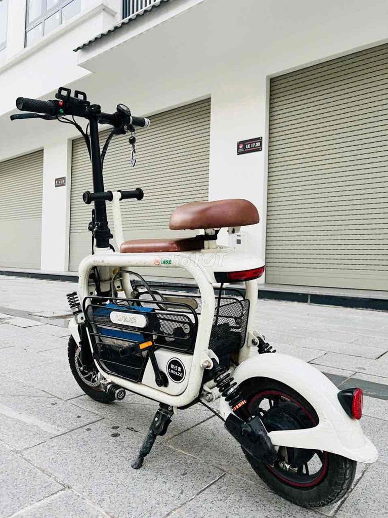 Xe đạp điện Lihaze Trắng Gấp gọn. Mua bán Xe điện tại Quận Nam Từ Liêm Hà Nội được đăng bởi Bùi Anh Dũng hình 9