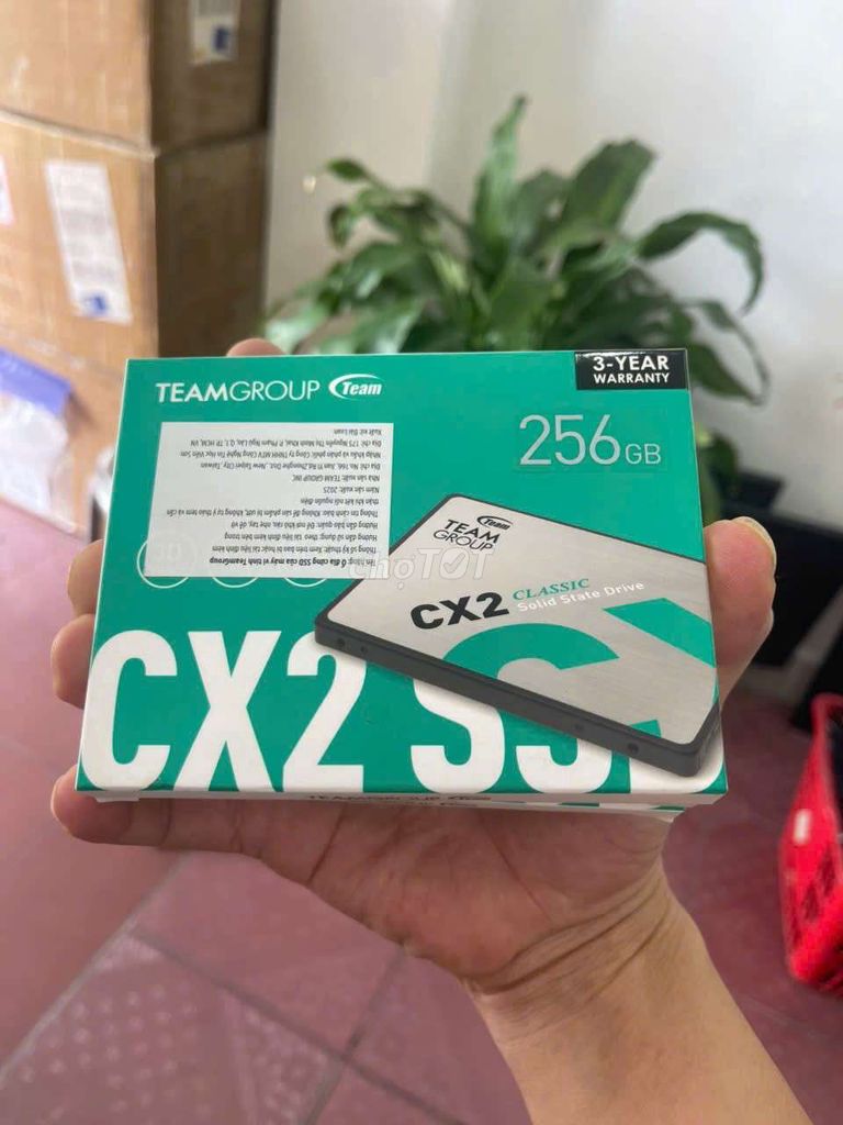 Ổ cứng SSD TeamGroup CX2 256GB. Mua bán Linh kiện (RAM, Card...) tại Quận Hà Đông Hà Nội được đăng bởi Tuan Nguyen hình 1