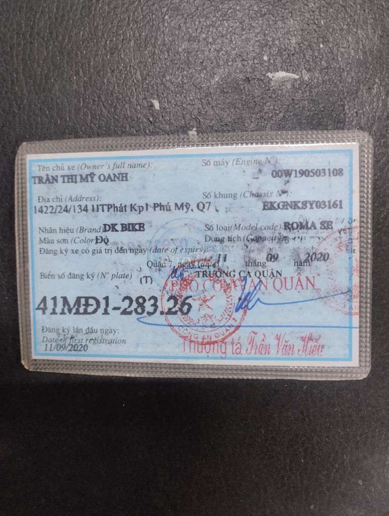 Xe điện Vespa dkbike Vtbike Roma còn đẹp. Mua bán Xe điện tại Quận 7 Tp Hồ Chí Minh được đăng bởi Xe điện Tân Mỹ  hình 2