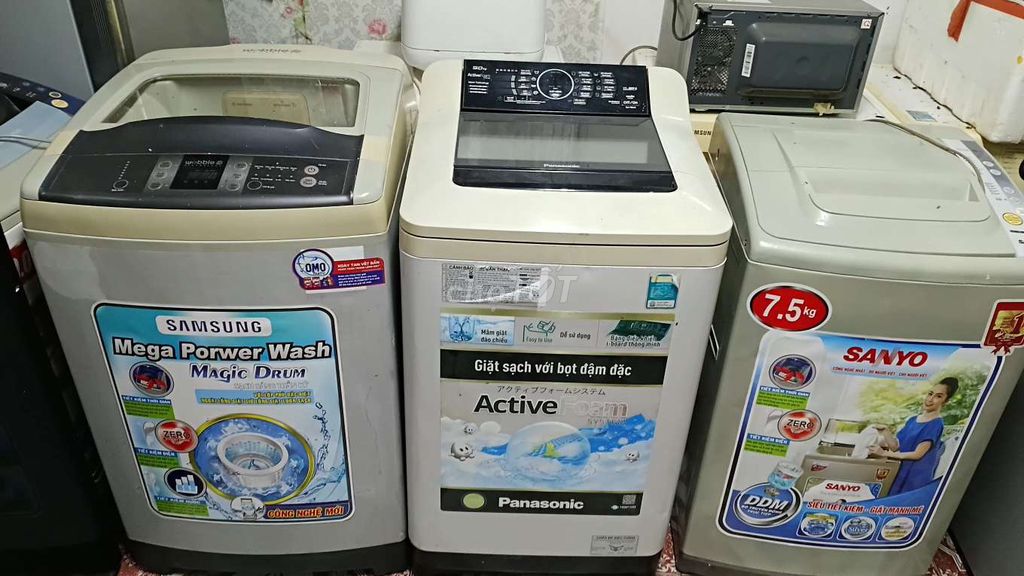 Máy giặt Samsung Mega Power Wash 7.5kg Trắng. Mua bán Máy giặt tại Quận Ngô Quyền Hải Phòng được đăng bởi ĐIỆN LẠNH 469 hình 1