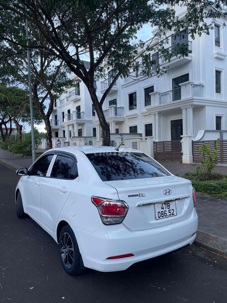 Hyundai i10 2016 Base Trắng. Mua bán Ô tô tại Thành phố Buôn Ma Thuột Đắk Lắk được đăng bởi manh hoàng  hình 3