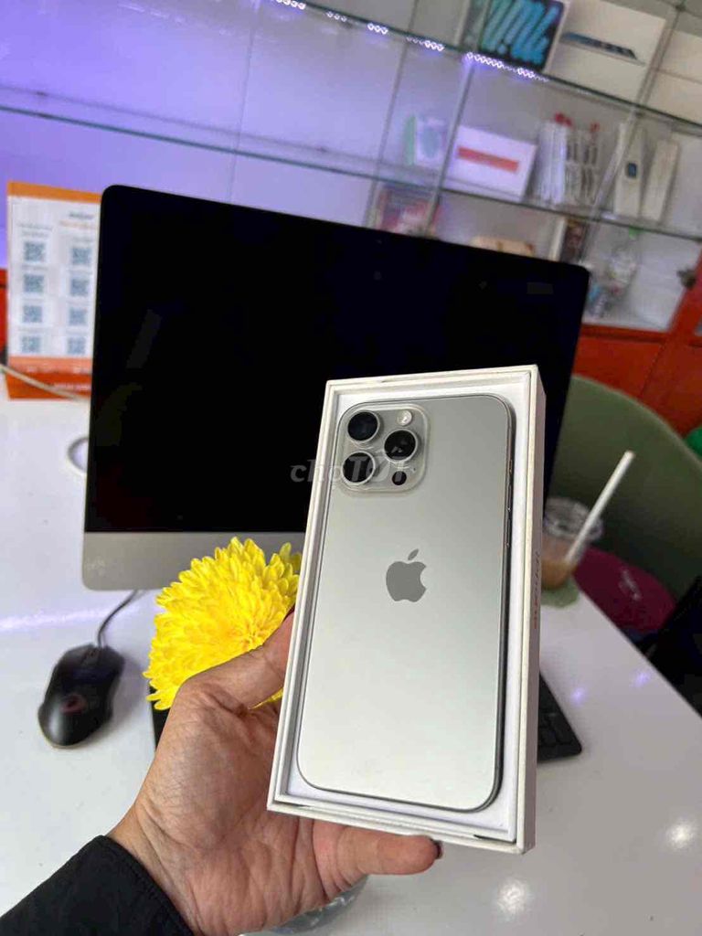 iphone 16pro 512gb natural vn/a pin 91 fullbox. Mua bán Điện thoại tại Quận 3 Tp Hồ Chí Minh được đăng bởi Nam Á Mobile hình 1