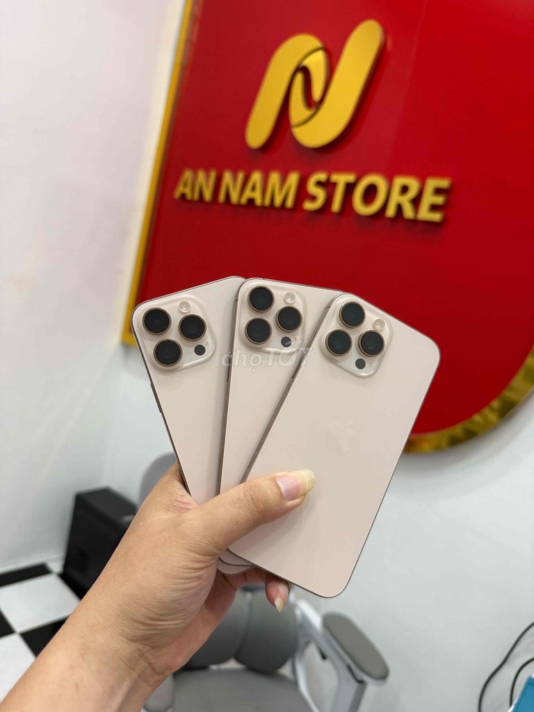 Apple iPhone 16 Pro Max 256GB Vàng VNA. Mua bán Điện thoại tại Thành phố Nha Trang Khánh Hòa được đăng bởi An Nam apple hình 1