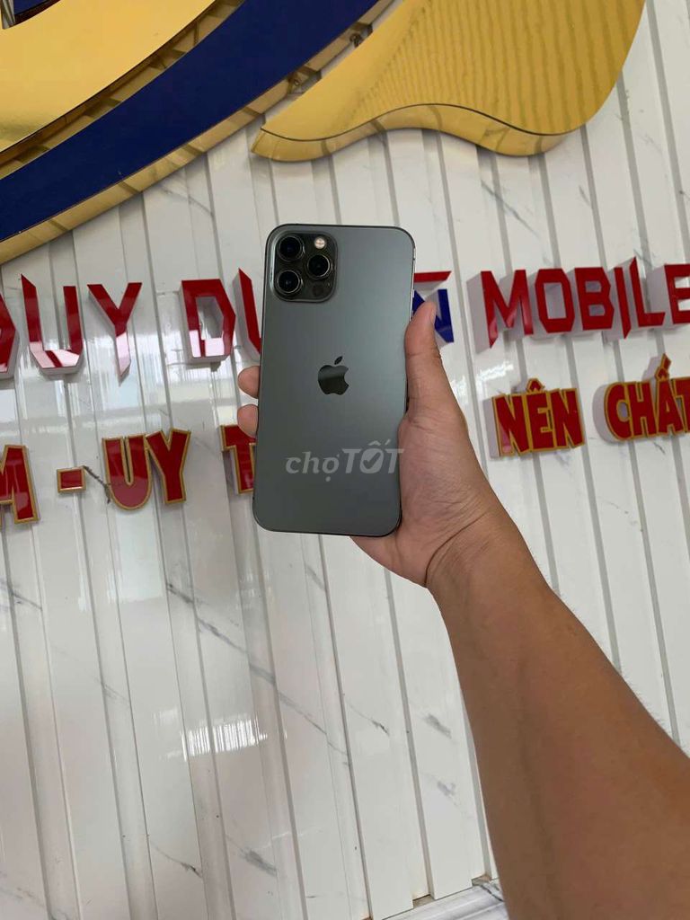 Apple iPhone 12 Pro Max 256GB Xám quốc tế,có góp. Mua bán Điện thoại tại Thành phố Cà Mau Cà Mau được đăng bởi Duy Dustin Mobile hình 1