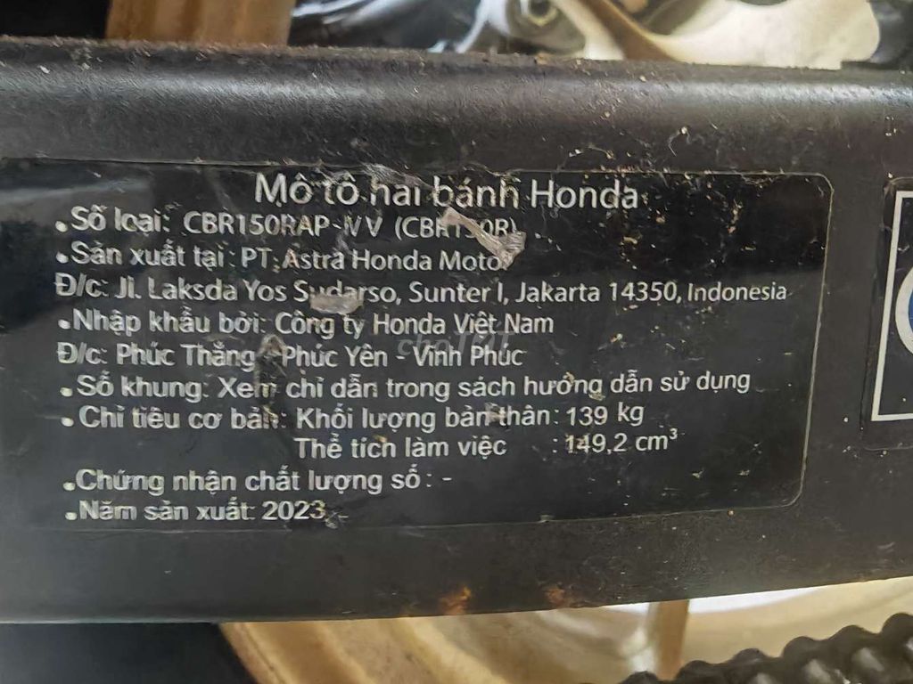 Cbr 150r 2023. Mua bán Xe máy tại Quận 11 Tp Hồ Chí Minh được đăng bởi heo hình 6