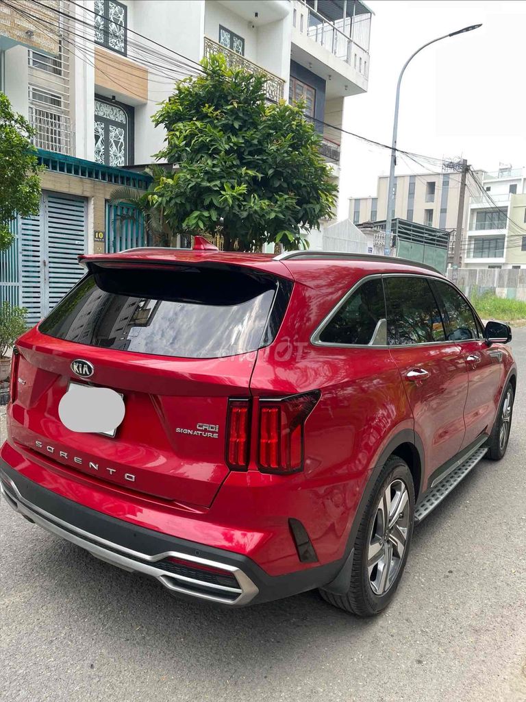 KIA Sorento 2022 Дизель 7-местный красный