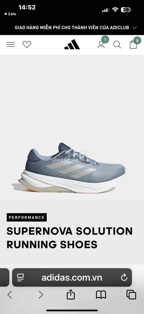 GIẦY ADIDAS CHĨNH HÃNG. Mua bán Giày dép tại Quận Hoàng Mai Hà Nội được đăng bởi Bùi Cương hình 1