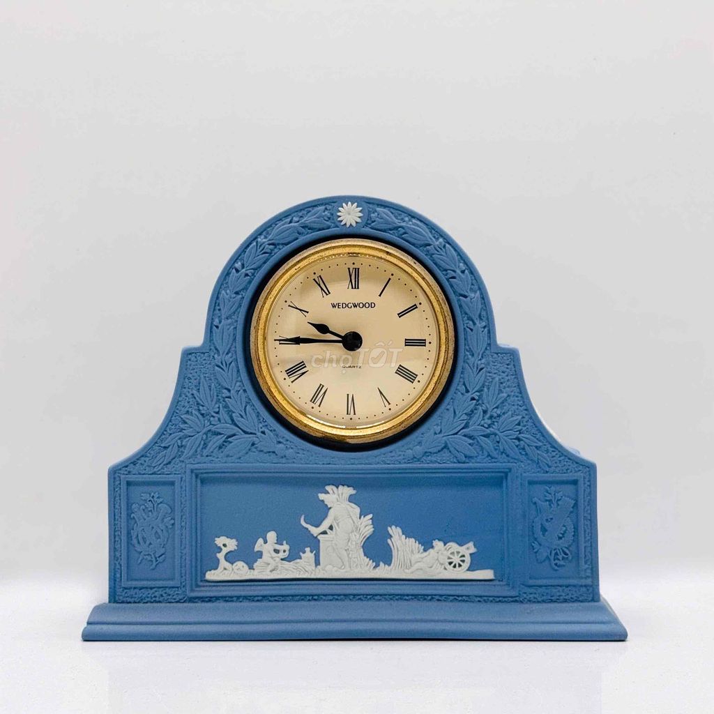 Đồng hồ Wedgwood Jasperware 1970s Xanh nhạt. Mua bán Nội thất, đồ gia dụng khác tại Quận Bình Thạnh Tp Hồ Chí Minh được đăng bởi Nguyễn Tuấn Anh hình 1