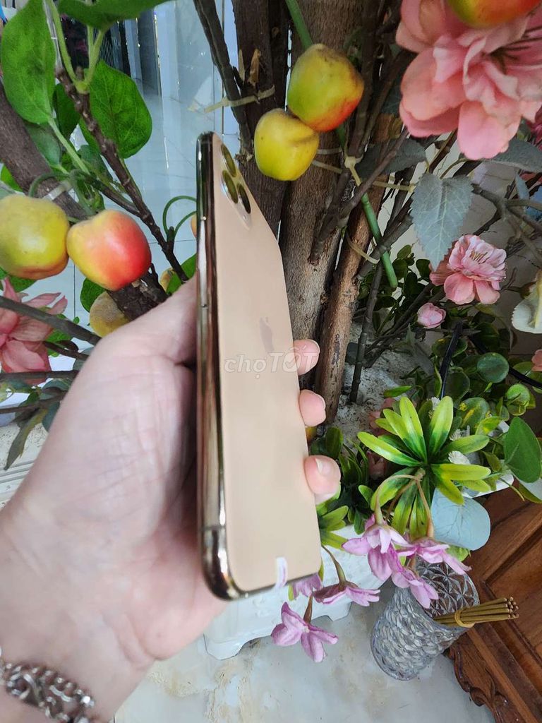 iPhone 11 Pro Max 512GB Vàng hồng quốc tế 99%