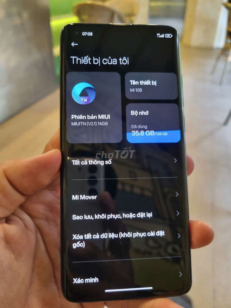 Xiaomi Mi 10S 128GB Đen Pin Pisen. Mua bán Điện thoại tại Quận Bình Thạnh Tp Hồ Chí Minh được đăng bởi Tuấn Nguyễn hình 1