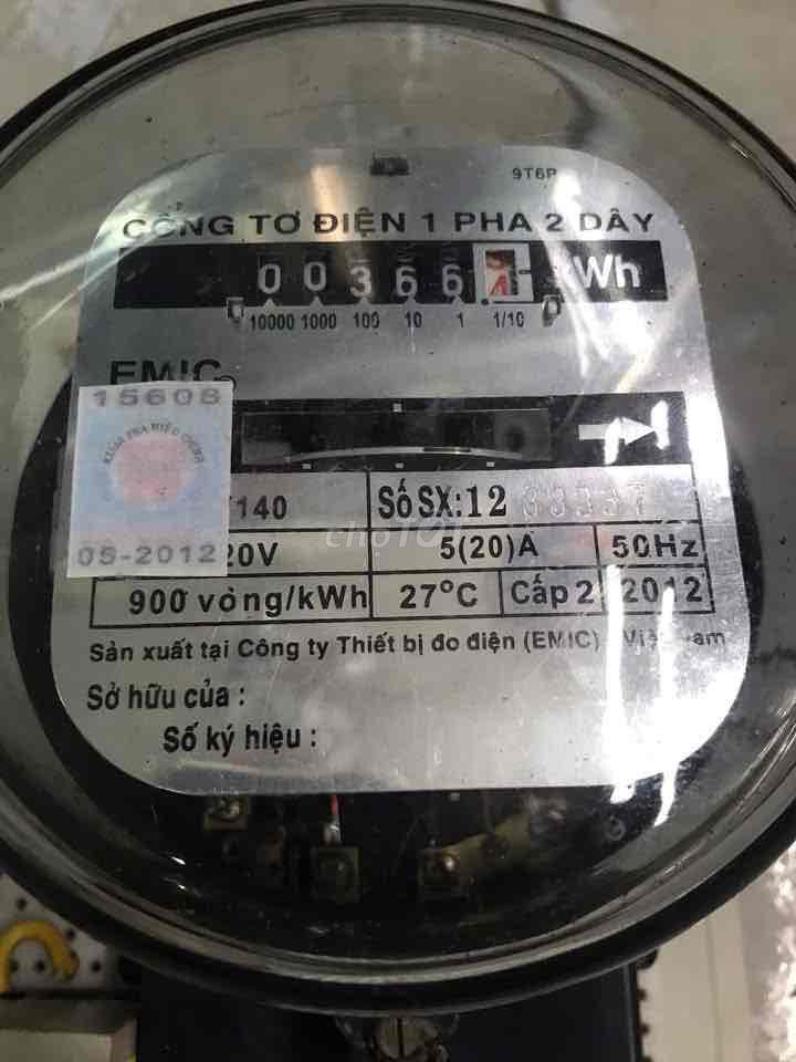 đồng hồ đo điện (tặng CB). Mua bán Đồ chuyên dụng, Giống nuôi trồng tại Huyện Lai Vung Đồng Tháp được đăng bởi Cuong hình 1