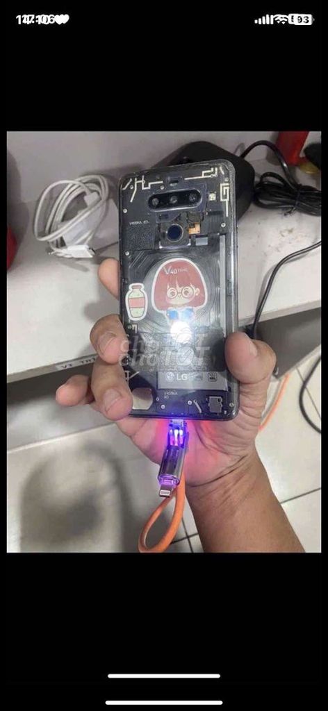 LG Thinq v40 . Mua bán Điện thoại tại Quận Gò Vấp Tp Hồ Chí Minh được đăng bởi Dũng Tran hình 1