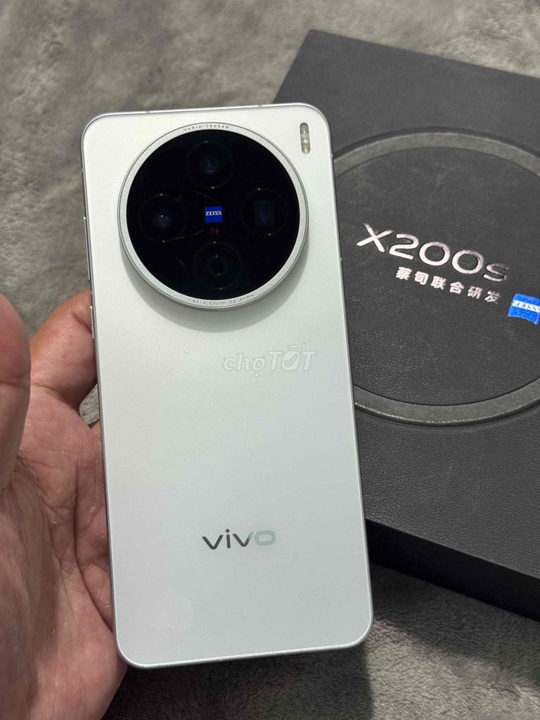 Vivo X200s 12GB/256GB Trắng fullbox đẹp. Mua bán Điện thoại tại Thành phố Vĩnh Long Vĩnh Long được đăng bởi Duy Kha MOBILE hình 1