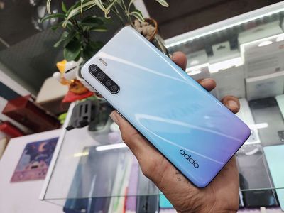 Oppo A91 8GB 256GB Xanh tím 98-99%