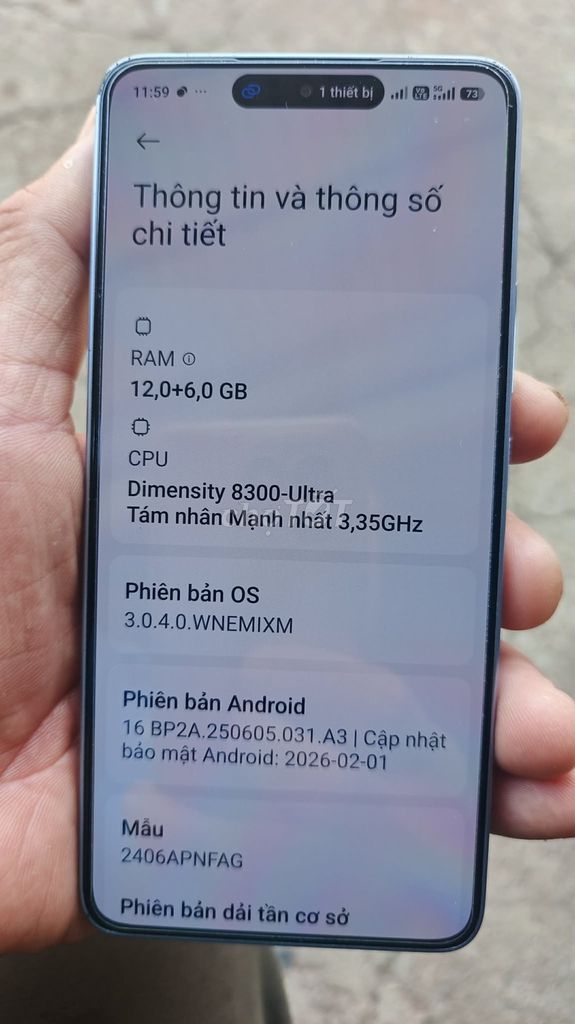 Xiaomi 14T 12GB/512GB . Mua bán Điện thoại tại Huyện Cẩm Mỹ Đồng Nai được đăng bởi Ngọc Sơn hình 1