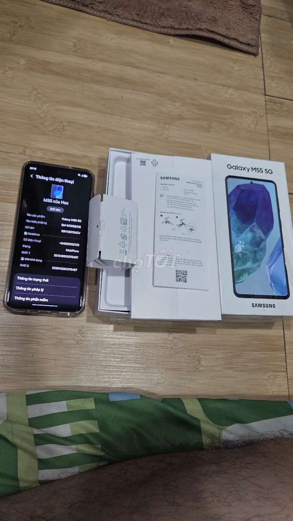 Samsung Galaxy M55 8GB 256GB Xám đen. Mua bán Điện thoại tại Thành phố Thủ Đức Tp Hồ Chí Minh được đăng bởi L Hảo hình 1