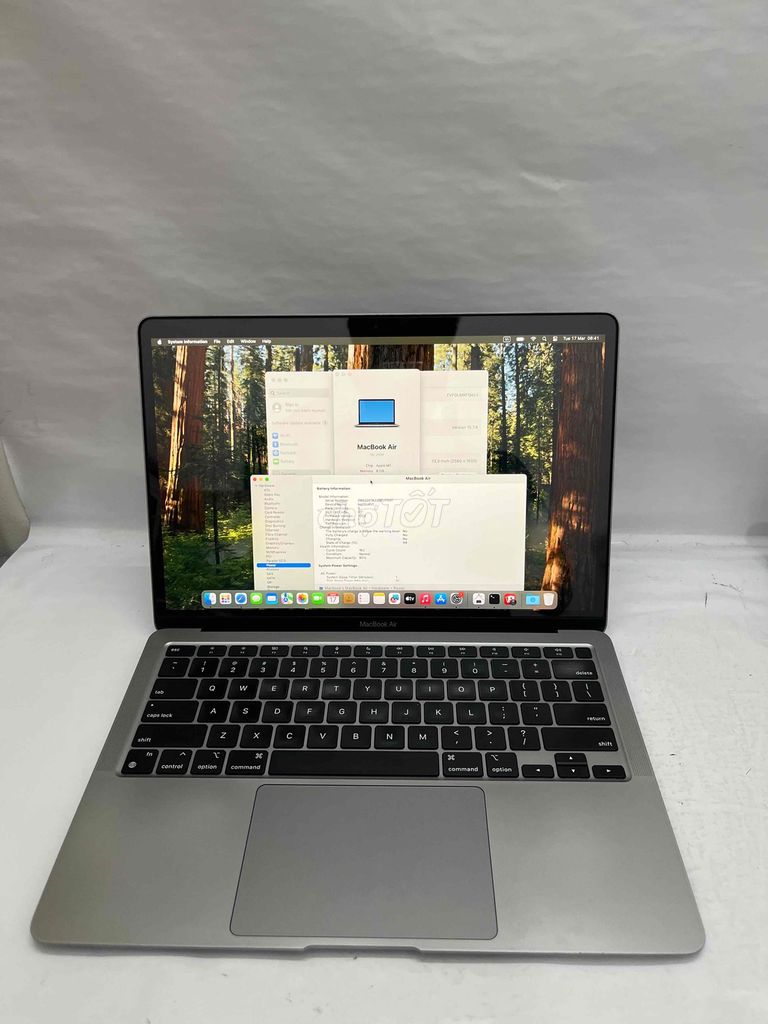 MacBook Air M1 Ram 8GB Ssd 256GB. Mua bán Laptop tại Quận Sơn Trà Đà Nẵng được đăng bởi BƠ BƯ Macbook Cũ hình 1