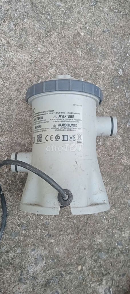 Bơm lọc nước Intex 602M đã sử dụng. Mua bán Thiết bị vệ sinh, nhà tắm tại Thị xã Bến Cát Bình Dương được đăng bởi VÕ VIỆT hình 1