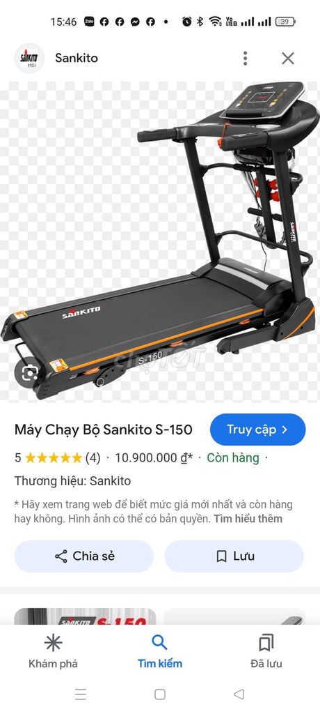 Máy chạy bộ sankito của Nhật