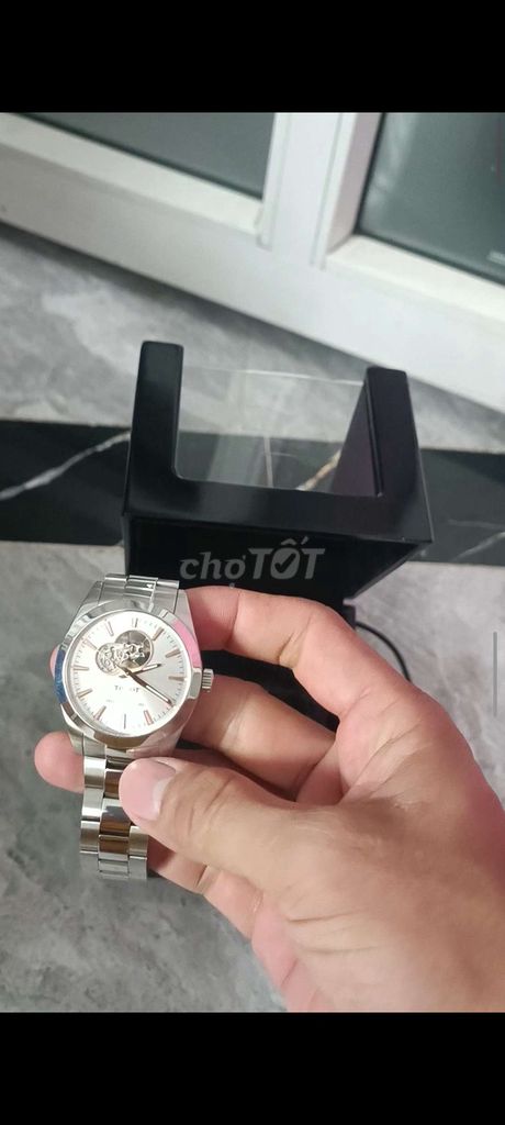 Đồng Hồ Tissot gentlamen open heart. Mua bán Đồng hồ tại Huyện Bình Chánh Tp Hồ Chí Minh được đăng bởi tam minh hình 1